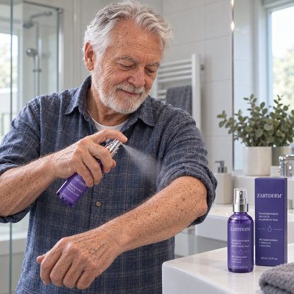 ZARTDERM® Spray gegen blaue Flecken – für empfindliche, dünne Haut