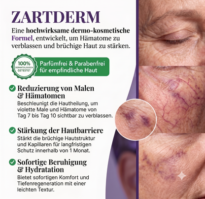 ZARTDERM® Feuchtigkeitsspray – Intensive Feuchtigkeit für reife, empfindliche Haut – 60 ml